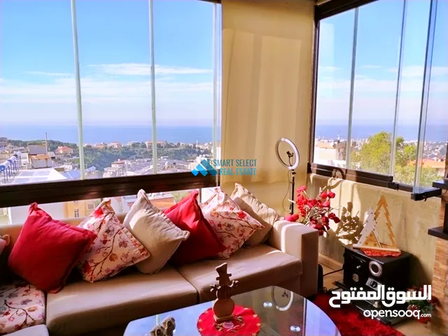 COSY BRIGHT APARTMENT WITH A BEAUTIFUL VIEW IN MAZRAAT YACHOUH 130M2 +80SQM ROOF