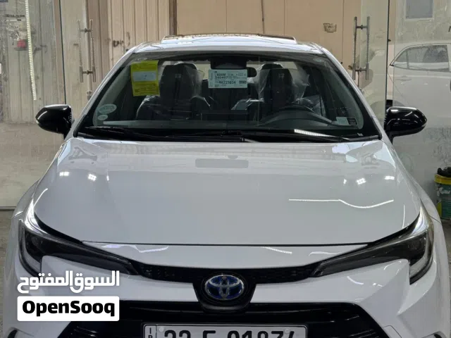 كورلا هايبرد 2024 رقم بغداد فتحة وبصمة وشاشة