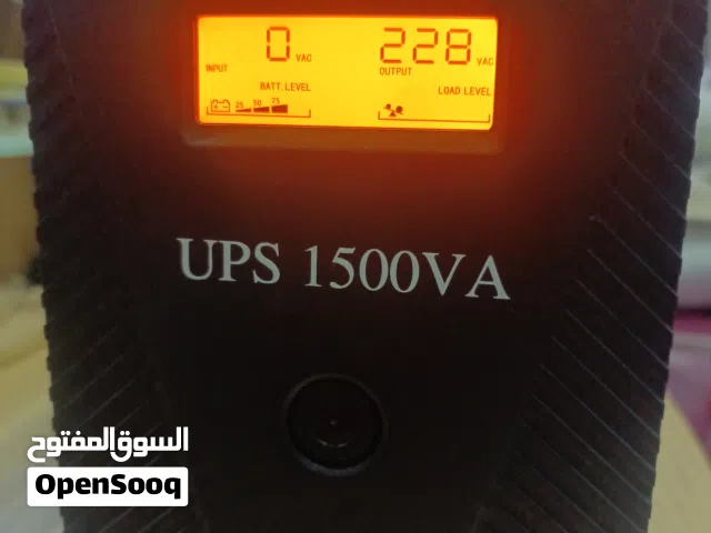 Ups 1500va power circle مستعمل نظيف بطاريه جديده