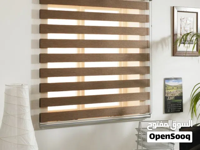 ستائر ديكور منزليه ومكتبيه رول وشرائح