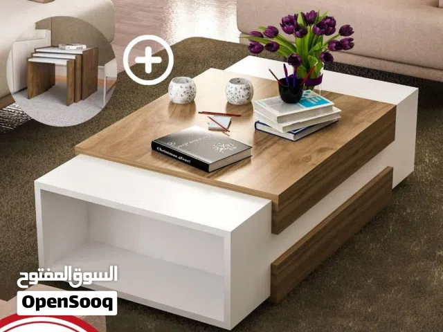 طاوله مع طاولات سرفيس للبيع