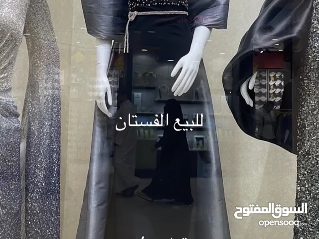 فستان سهره رمادي