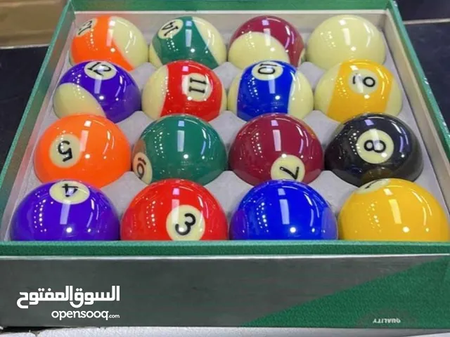 كرات بلياردو بلاك وسنوكر أعلى صنف ثقيل جوده عاليه بأفضل الأسعار يوجد خدمة توصيل لجميع المحافظات