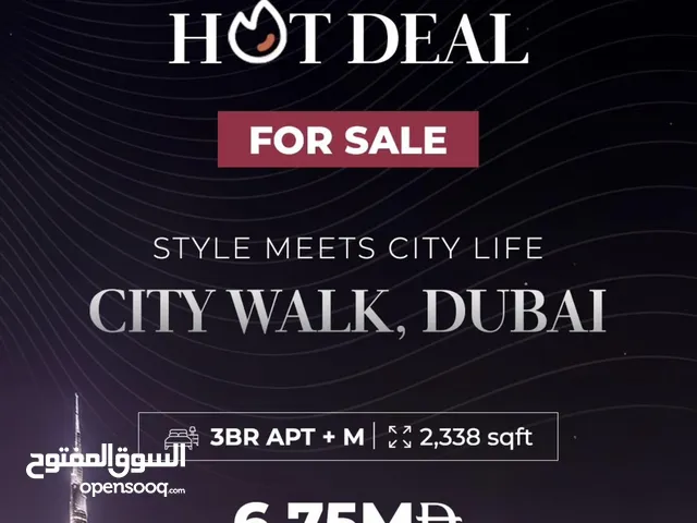 217 m2 3 Bedrooms Apartments for Sale in Dubai Al Wasl