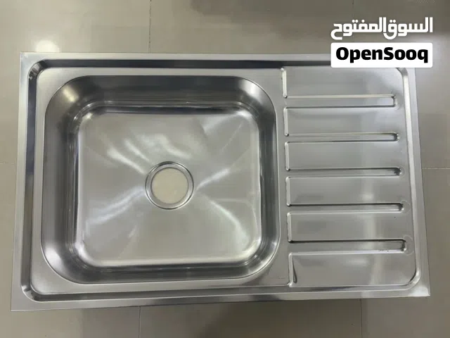 New sink ( 80x50x20 ) مغسلة مطبخ ستانلس ( 80 × 50 × 20 )
