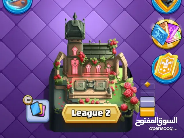 حساب كلاش رويال مستوى 64 متكامل