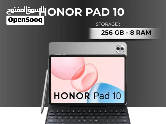TAB HONOR PAD 10 ( 256GB ) / RAM 8 NEW /// تاب هونور باد  10 ذاكرة 256  الرام 8 الجديد