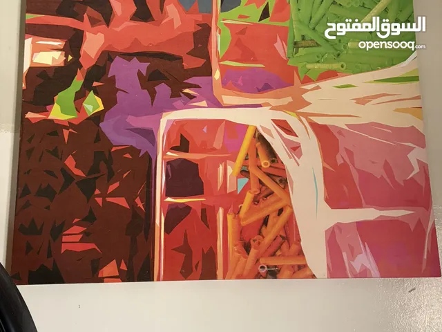 خمس لوحات للبيع