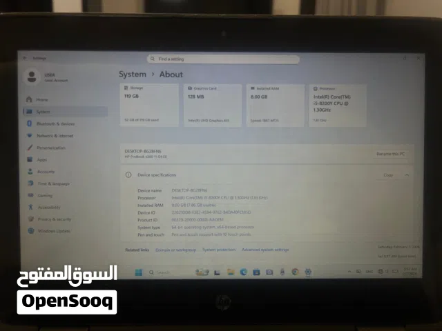 جهاز لابتوب HP ProBook X360 قابل للتحويل – الجيل العاشر i5 – شاشة لمس