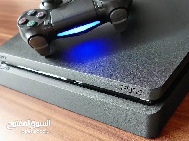 PS4 slim مع باقة اوفلاين