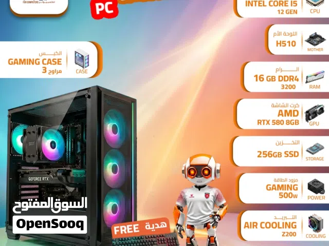 كمبيوتر جيمنج بمواصفات مذهلة والعاب حديثة وكرت شاشة مثالي تجميعات Gaming PC