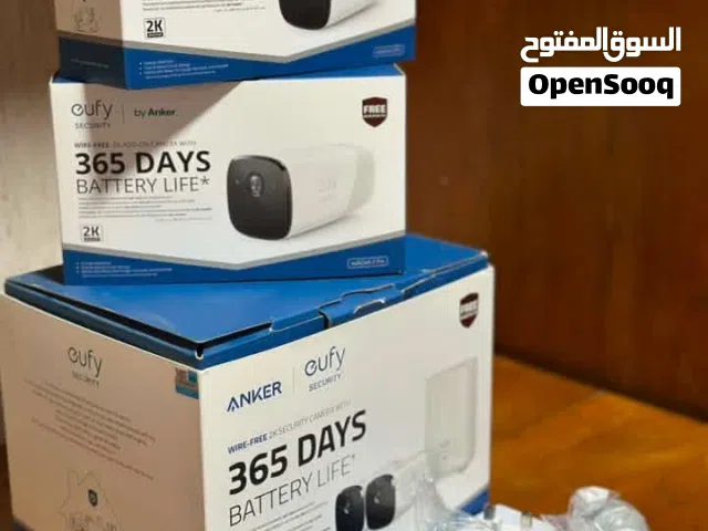 كاميرات مراقبة من شركة eufy انكر الاصلية ربي يبارك لاسلكية بطارية تدوم لي 365 يوم