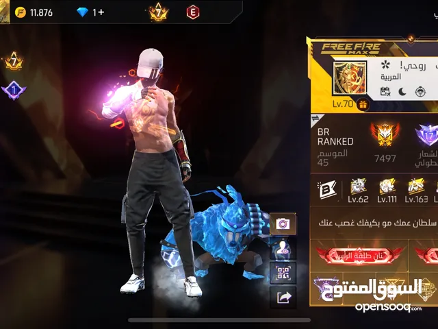 Free Fire Accounts and Characters for Sale in Zarqa