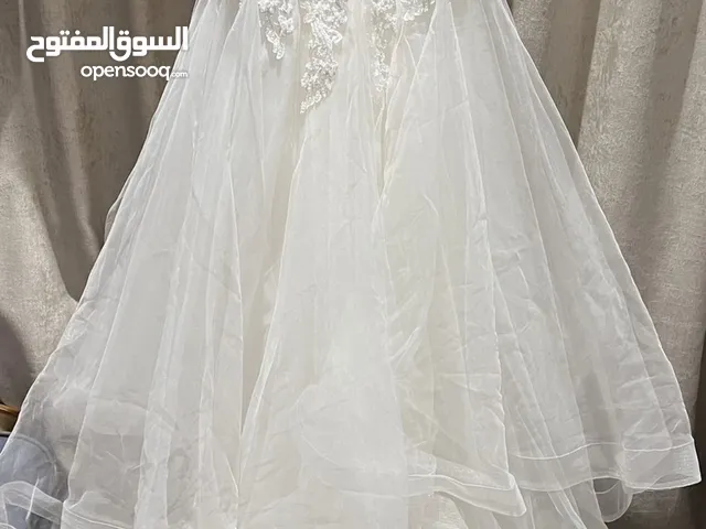 فستان عرس لبسة وحدة Wedding dress worn one time