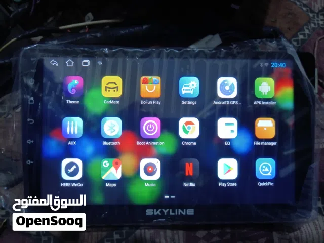 اغتنم الفرصة قبل العيد شاشات السيارات ولمسجلات ولسماعات ولكاميرات وتلابيس كراسي وأجهزة انذار