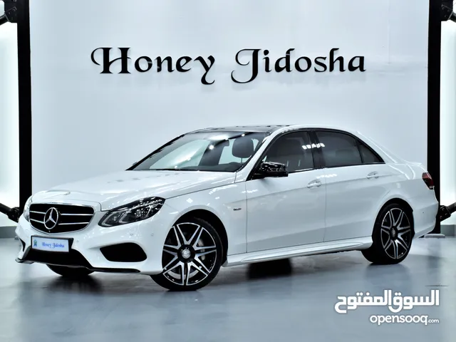 Mercedes Benz E500 ( 2016 Model ) in White Color GCC Specs