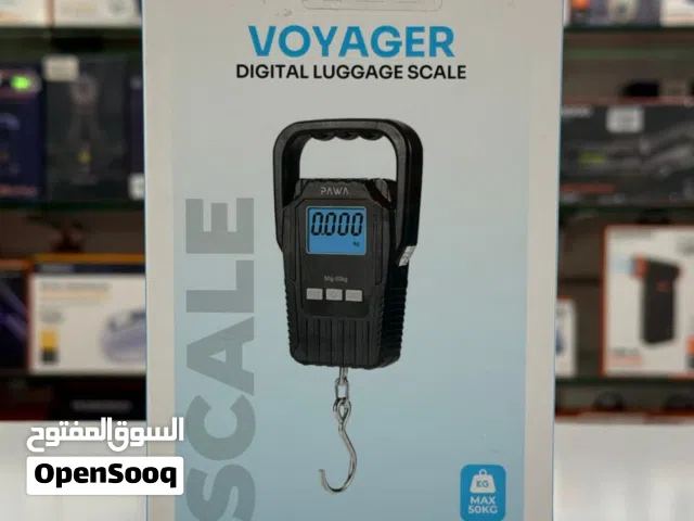 PAWA VOYAGER DIGITAL LUGGAGE SCALE BLACK PW-LGSC50KG-BK - NEW