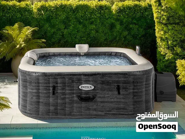 جاكوزي jacuzzi Greystones  من شركة INTEX الأمريكية باعلى المواصفات والاضافات