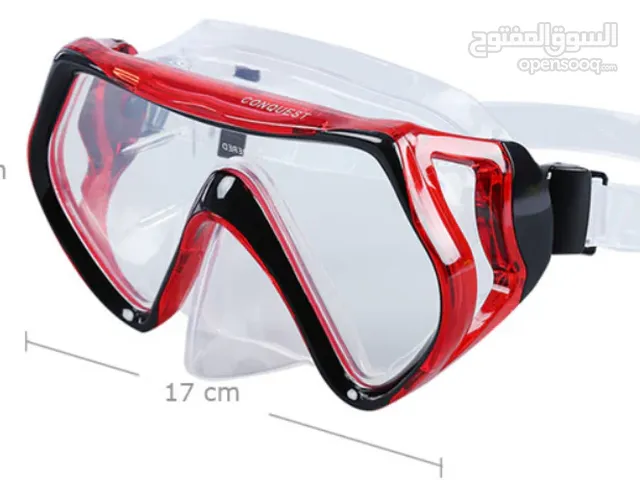 قناع وجه ماسك كامل للغطس مع انبوب كونكست فخم