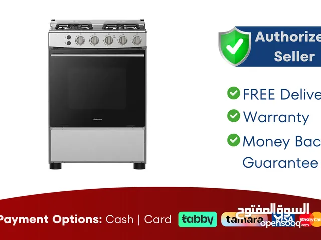 Hisense 60X60 Cm 4 Burner Cooking Range