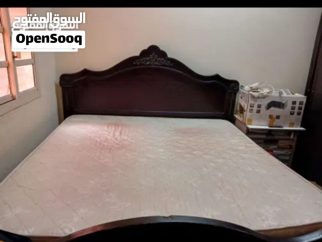 Double bed with mattress