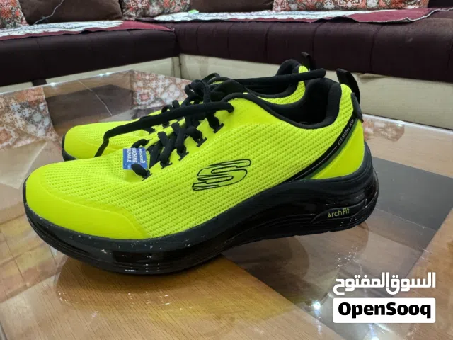 sketchers neon sneakers