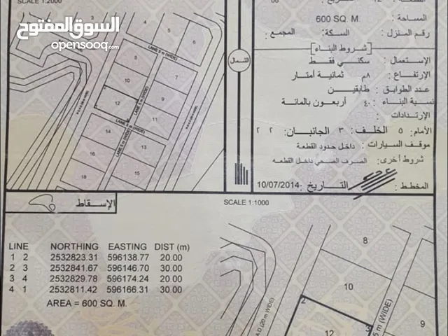 Residential Land for Sale in Al Dakhiliya Izki