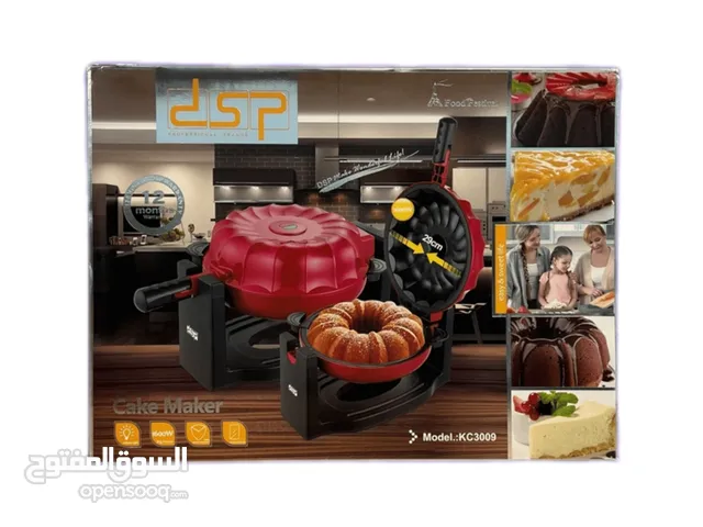 صانعة كيك استمتع بتحضير أشهى أنواع الكيك مع آلة Cake Maker من DSP – موديل KC3009!