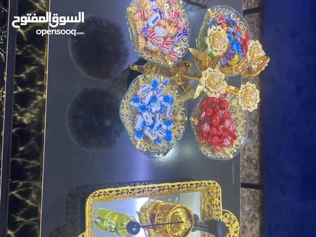ميز بلازما وديكور مع طاوله وسطيه ديكور او ميز طعام تفصال خاص خشب تركي درجه اولى