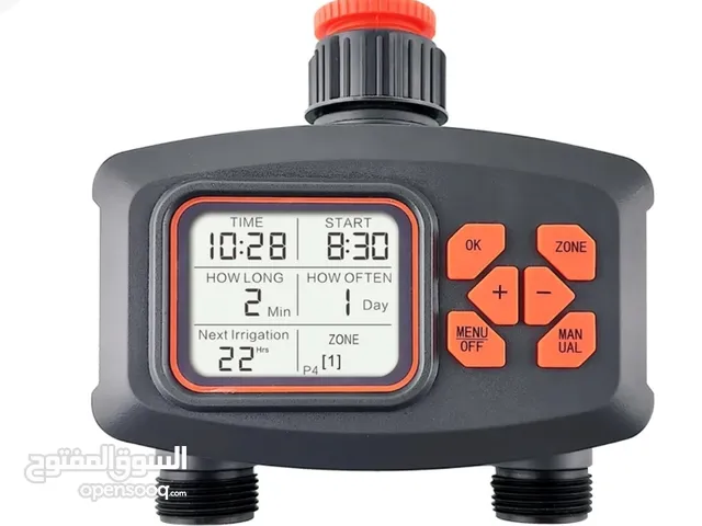 كمبيوتر تنظيم الري شاشة LCD  يحتوي على مخرجين  سهل الإستخدام