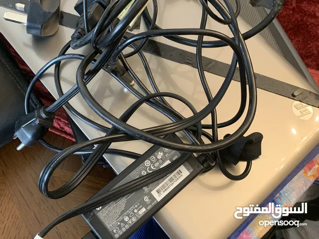 لاب توب عدد 3 بحاجه للصيانه أنواع مختلفه مع شواحن وشنط للبيع بسعر 50 ممكن تستفيد منهم قطع وممكن تصلح