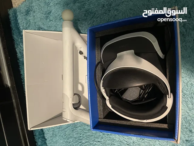 جهاز بلايستيشن VR بحالة ممتازة + لعبتين