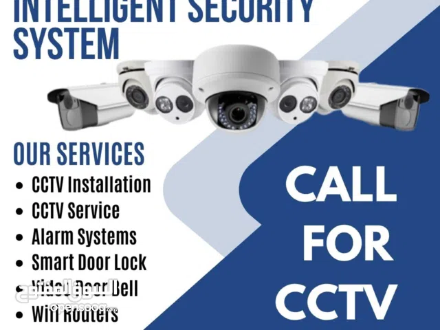 Security cameras Wifi router Doorbell Intercom Android tv box All type of service