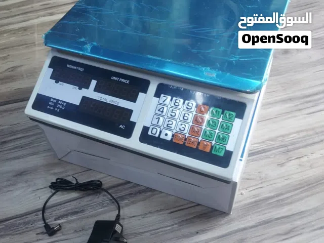 ميزان الكتروني وزن كهربائي استخدام محلات وغيره قياس الوزن خضره وتمور وغيره 40 كيلو