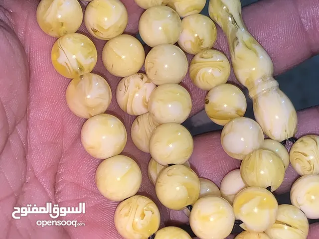 سبحه تراب الكهرب عنبريه رائحه جميله قديمه جراخه كوتيه