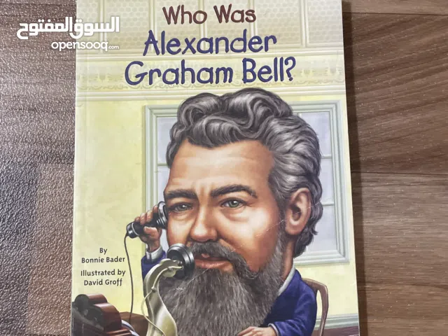 (Who Was Alexander Graham Bell?) by: Bonnie Bader.