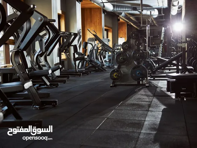 صالة رياضية للسيدات بداخلها صالون للبيع، Ladies gym for selling