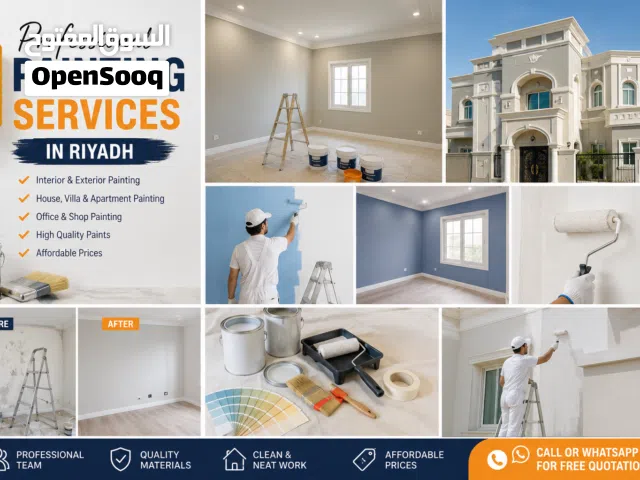 Professional House & Villa Painting Services in Riyadh  Best Painter  Affordable Prices
