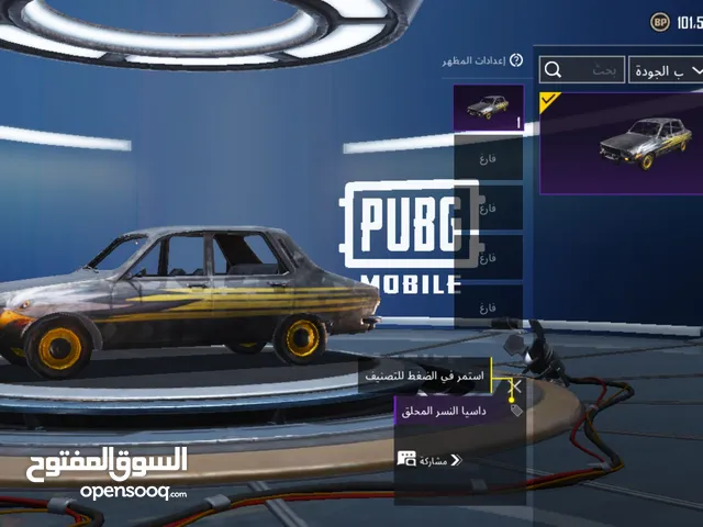 Pubg Accounts and Characters for Sale in Irbid