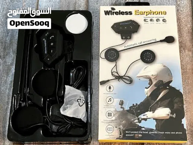 سماعات بلوتوث للخوذه على 50 شيكل فقط