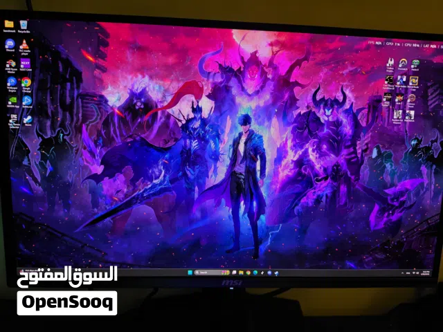 27" MSI monitors for sale  in Northern Governorate