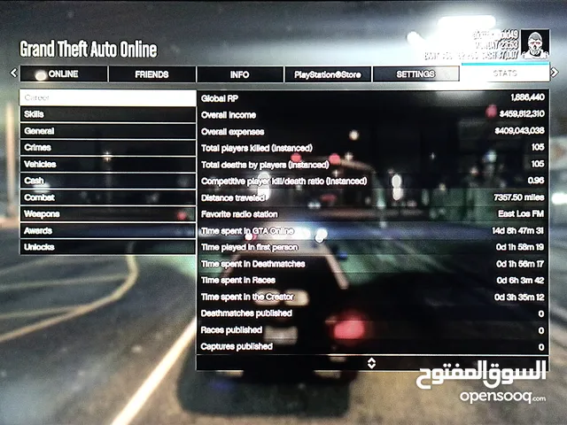 PS+ Accounts and Characters for Sale in Amman