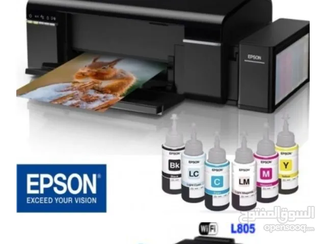 Epson printer  طابعه 6 الوان