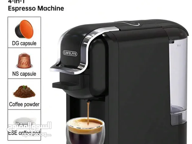 ماكينة قهوة للبيع ، جديد بالكرتونة لم تفتح ولا تتشغل أبداً .