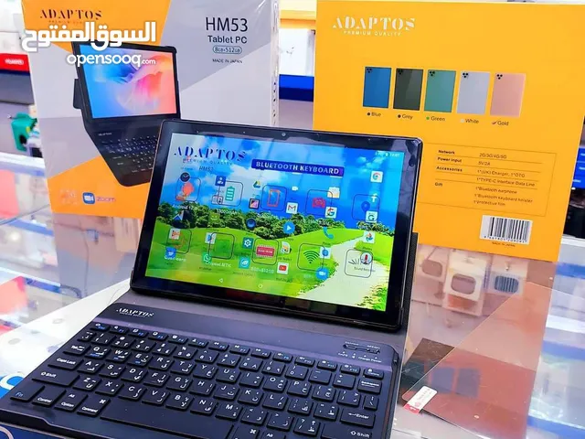 جودة عالمية صناعة يابانية تابلت ADAPTOS HM53 Tablet P8GB Ram 512GB Rom IPS Display 8 Inch Zoo
