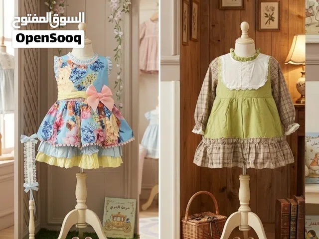 فستانين من 6 شهور -سنه