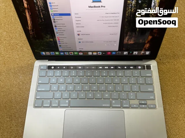MacBook Pro 13” (2020) 16gb 256gb i7