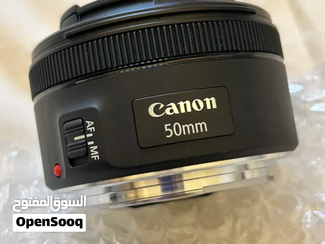 عدسة كانون الأصلية Canon EF 50mm f/1.8 STM جديدة تماماً – غير مستخدمة