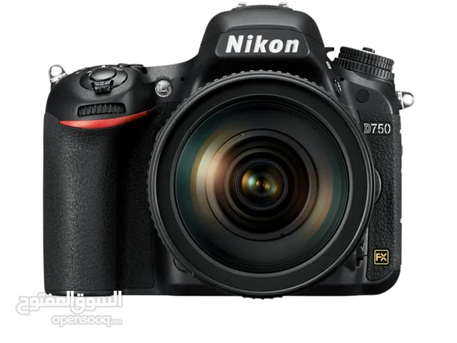 Nikon D750 for sale 24 megapixel DsLR with 2 lenss