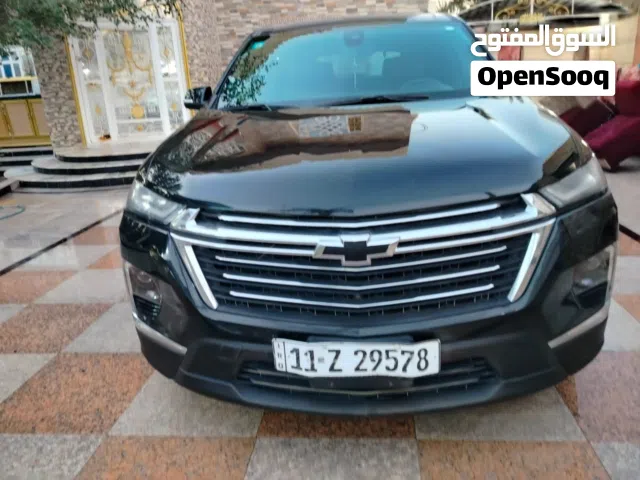 شفروليه ترافرس موديل 2023فول موصفات حادث بسيط جدا خلفي بدون دواخل بدون ايرباك